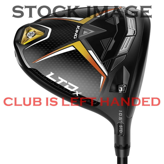 NEW Left Handed Cobra LTDx Black 12° Driver Helium Nanocore Regular Retail: $499