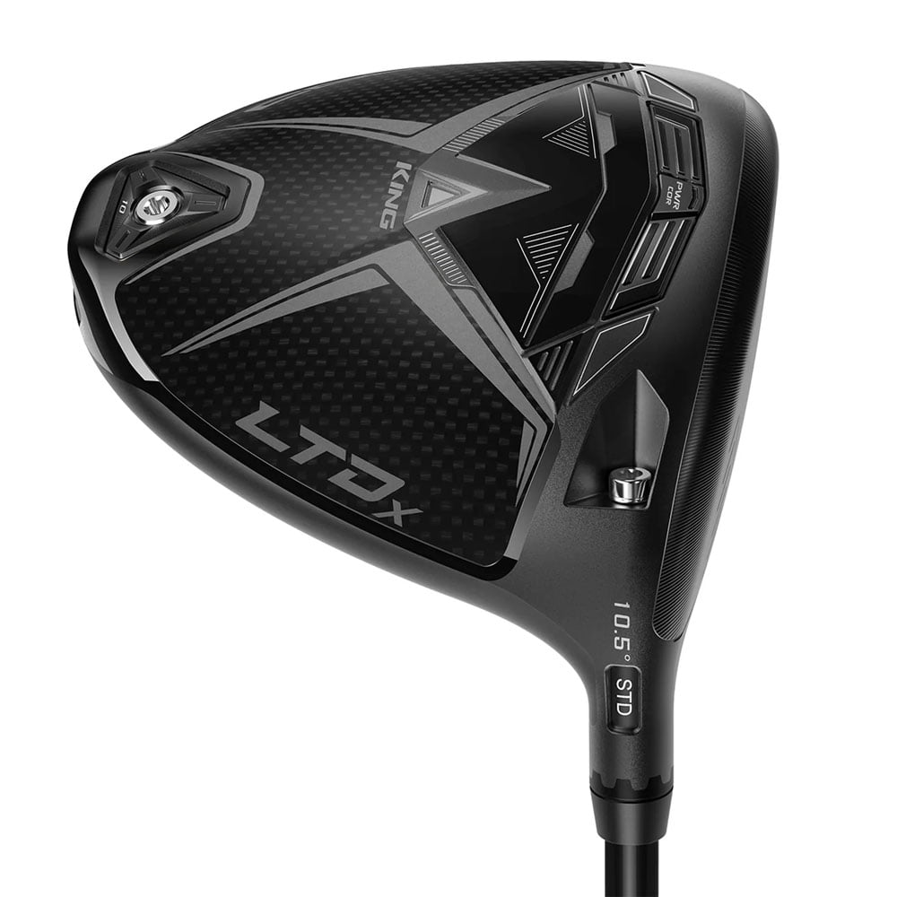 NEW Left Handed Cobra LTDx Blackout Driver 10.5° LIN-Q M40X White