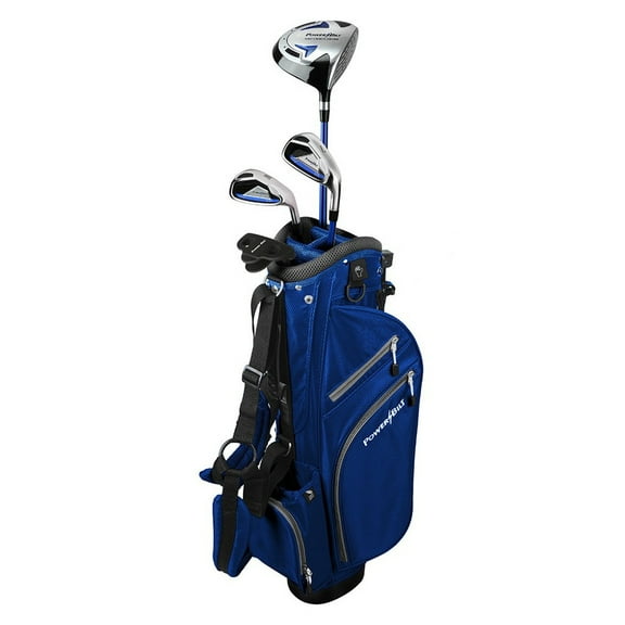 NEW Left Handed PowerBilt Blue Series Junior Complete Golf Set