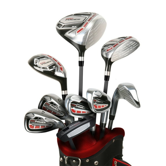 NEW Left Handed PowerBilt Pro Power Golf Set Steel