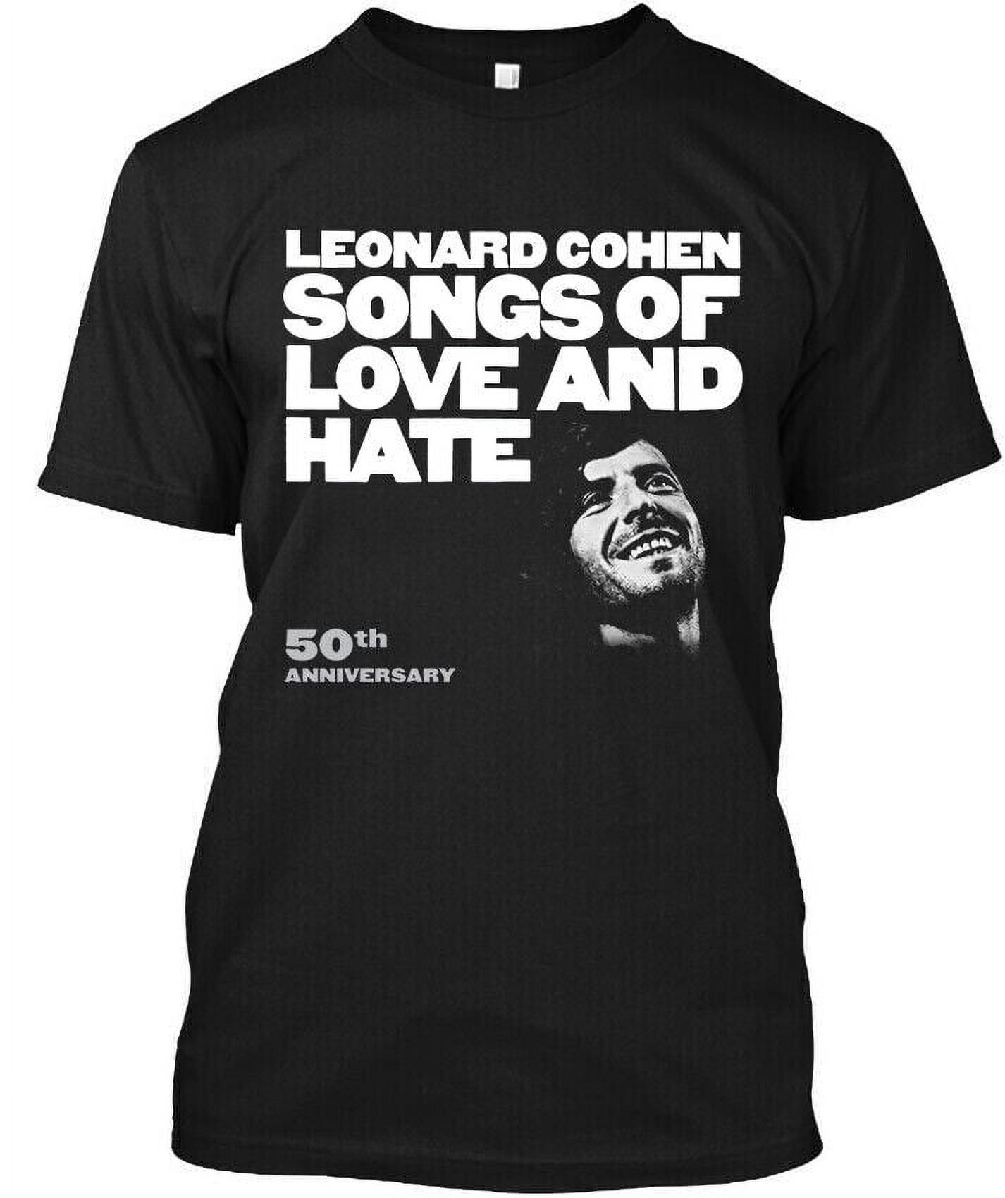 NEW Leonard Cohen Songs of Love and Hate 50th Anniversary Canadian T