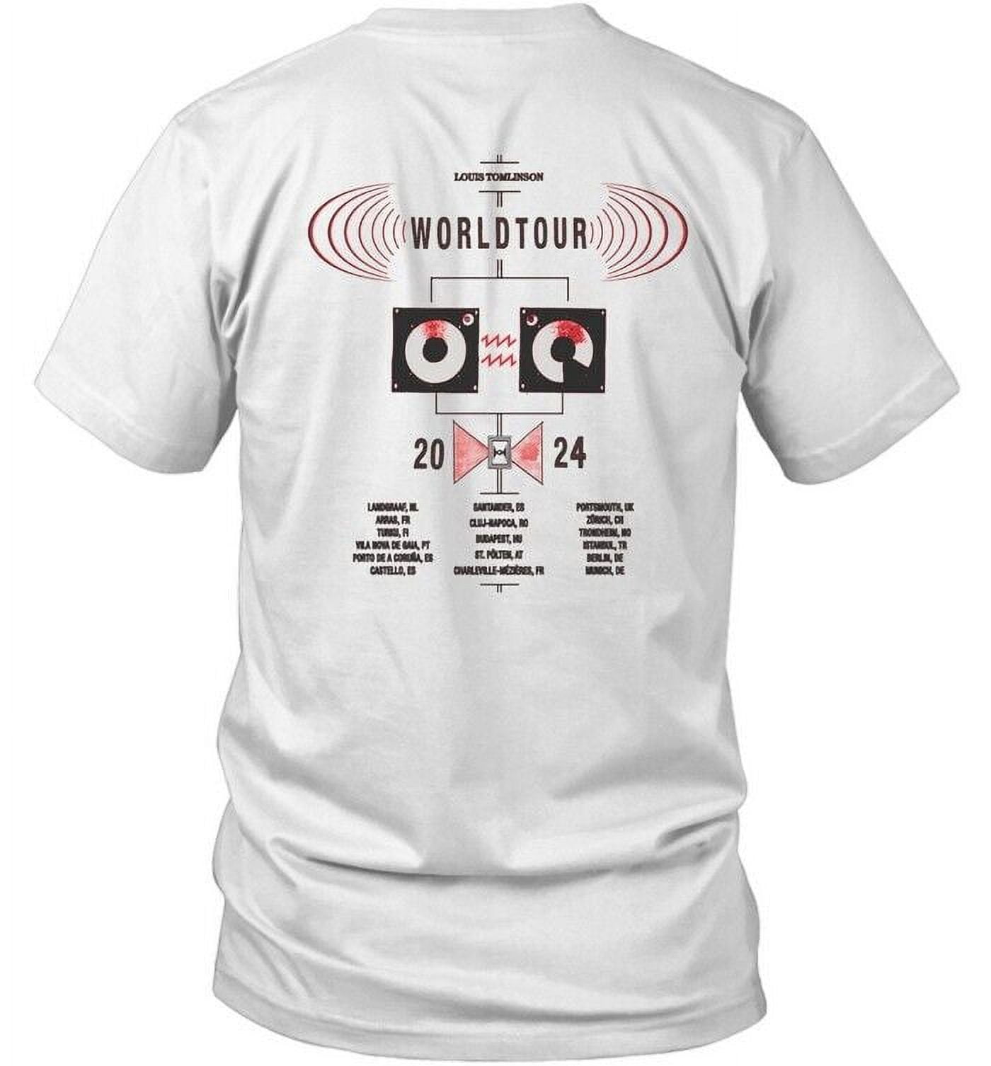 NEW Louis Tomlinson Summer Festival 2024 Shirt Vintage Retro