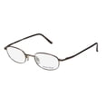 thumbnail image 1 of new marcolin 6722 mens/womens designer full-rim dark brown classic shape must have upscale frame demo lenses 45-20-135 spring hinges eyeglasses/eye glasses, 1 of 1