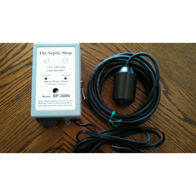 NEW MDI Indoor Septic Alarm & Sump Pump High Water Alarm with Battery