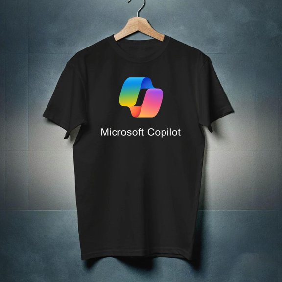 NEW MICROSOFT COPILOT LOGO T-SHIRT UNISEX FUNNY AMERICAN USA SIZE S-5XL SHIRT-TH35315