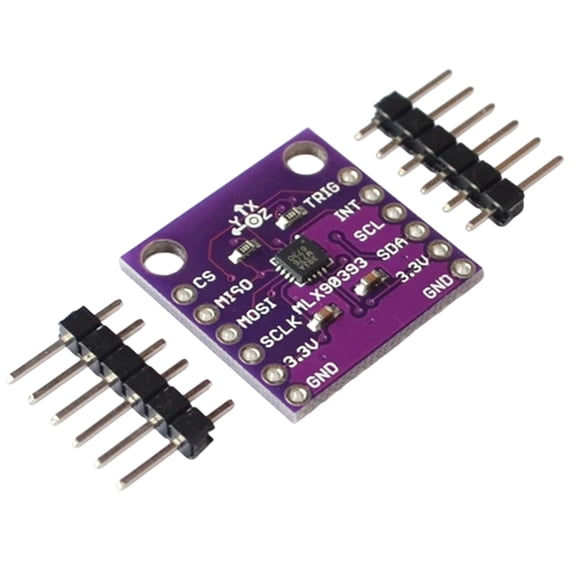 NEW MLX90393 Three Digital Hall Sensors 3D Position of the Rotational Angular Displacement Sensor Board Contactless