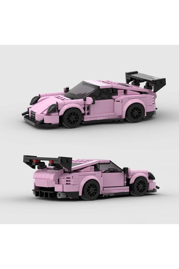 NEW MOC RWB Wide Speed Champions Racer Cars City Sports Vehicle Model Building Blocks Supercar Creative Children Toys Gift Boys