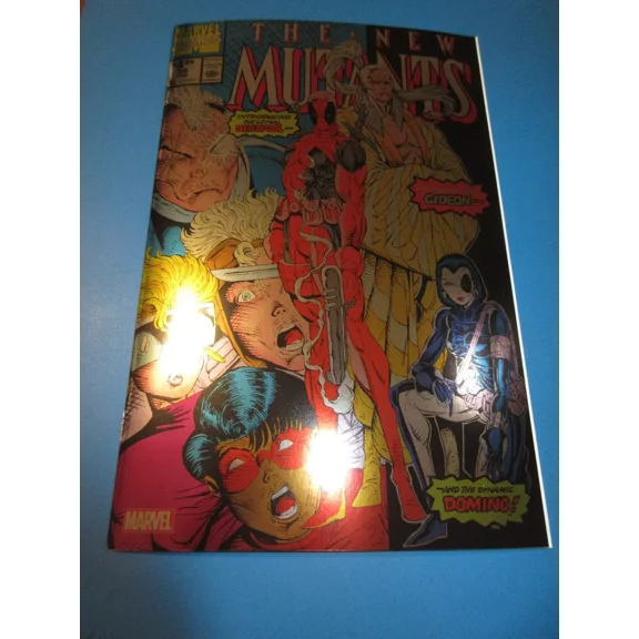 NEW MUTANTS #98 FACSIMILE FOIL EDITION REPRINT NM
