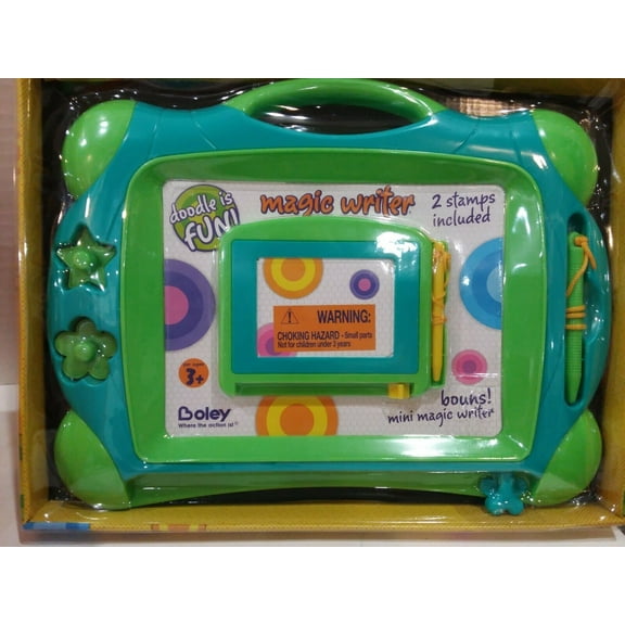 NEW Magic Writer Doodle is Fun Boley with Bonus Mini Writer 2 Stamps Pen Handle