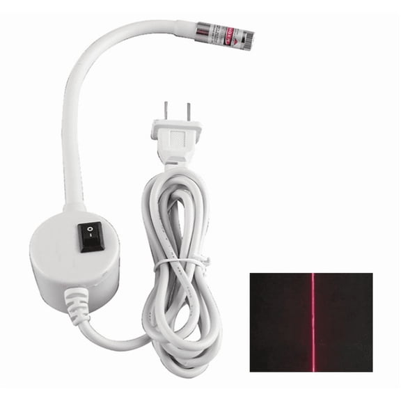 NEW Magnetic Positioning Quilting Light, Sewing Machine Quilting Light with Adjustable Dot/Straight Line/Crosshair Projection, Vision Guide, Sewing Machine Attachments (USB-Type)