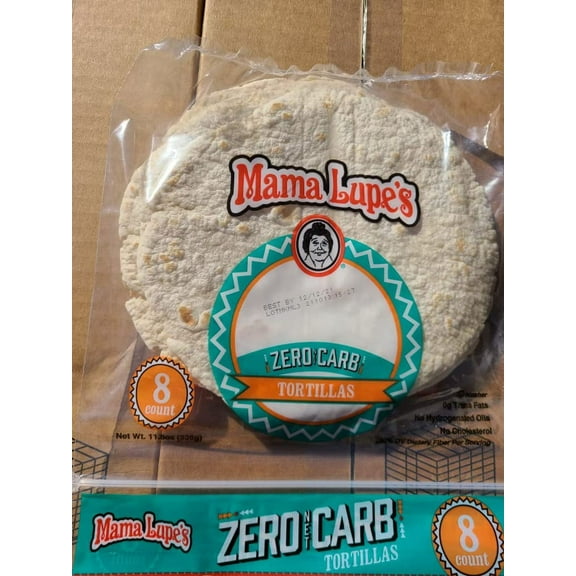 NEW Mama Lupe ZERO CARB Tortillas Pack of 6!