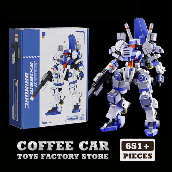 NEW Mecha Warrior MOC Blocks Plastic Toys Super Armor Robot Building Bricks Model Action Figures Dolls Adult Boys Children Gifts