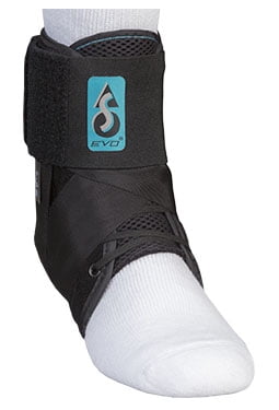 NEW MedSpec ASO EVO Speed Lacer Ankle Brace Stabilizer Black