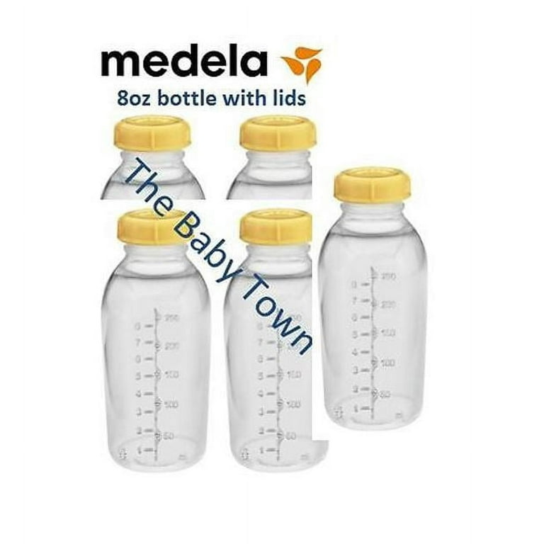 NEW Medela Baby Bottles Breast Milk Bottle With Lids 8oz 250ml 87150s BPA FREE