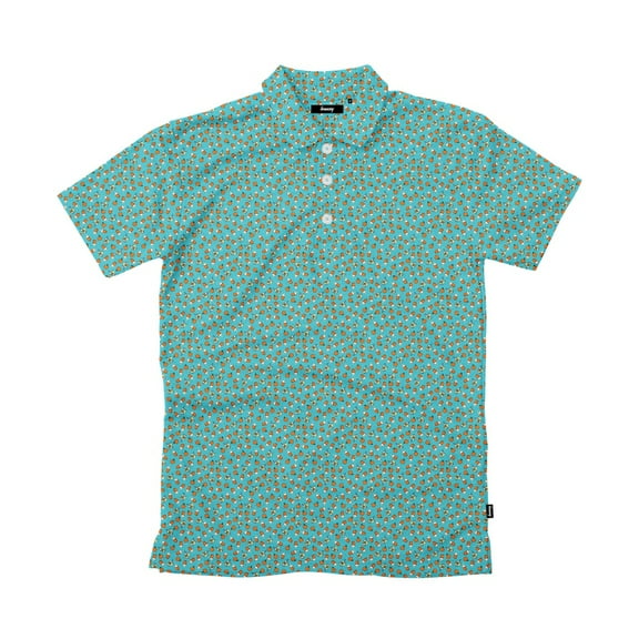 NEW Men's Breezy Joey Juice Polo Blue Large