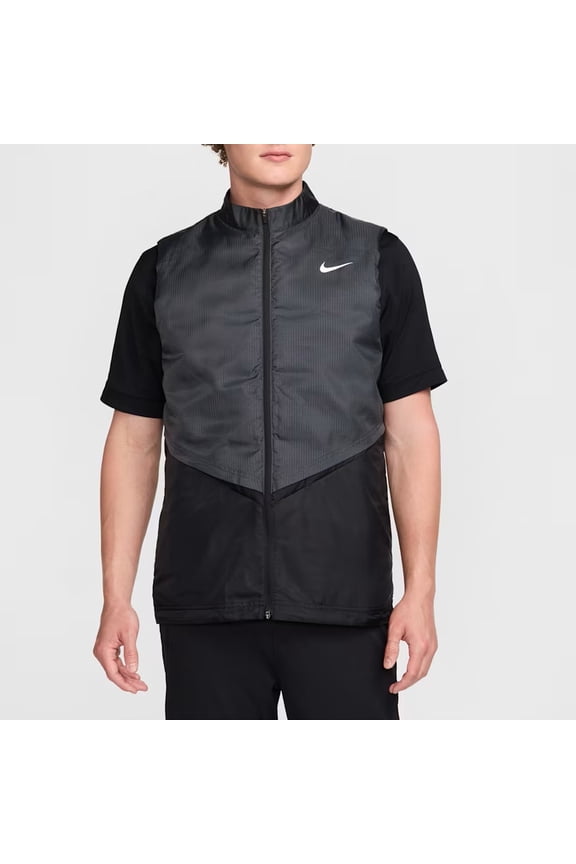 NEW Men's Nike Therma-FIT Repel Golf Vest Black/Anthracite Medium