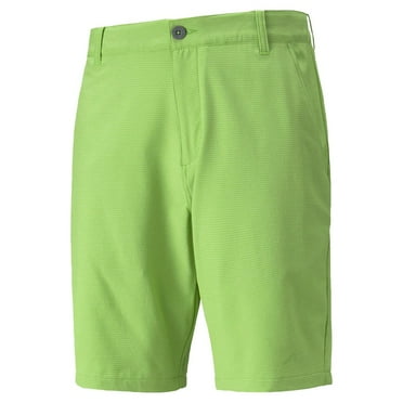 NEW Men's Puma 2021 101 Stripe Golf Shorts Greenery 28