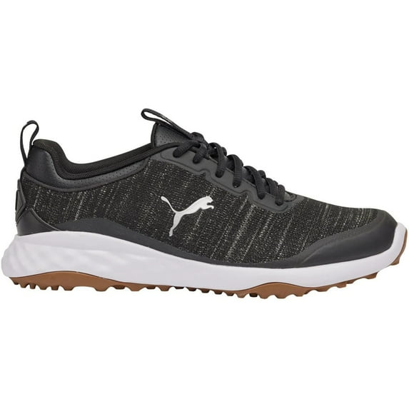 NEW Puma Men's Fusion Pro Golf Shoes Black/Silver Size 13 XW