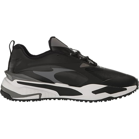 NEW Puma Men's GS Fast Spikeless Golf Shoes Black/Grey Size 8 M