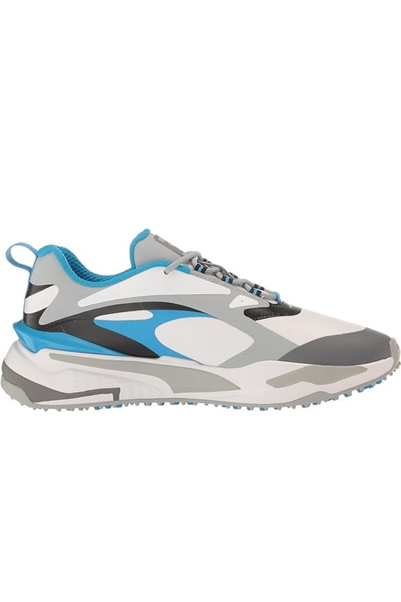 NEW Puma Men's GS Fast Spikeless Golf Shoes Grey/Blue Size 12 M