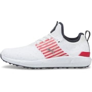 NEW Puma Men's LE Ignite Articulate Love H8 Golf Shoes White/Ski Patrol Size 7.5M