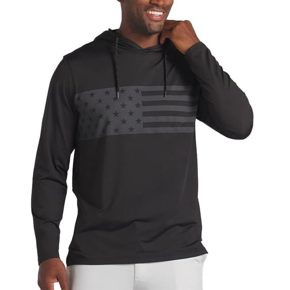 NEW Men's Puma X Volition Flag Golf Hoodie Puma Black Small