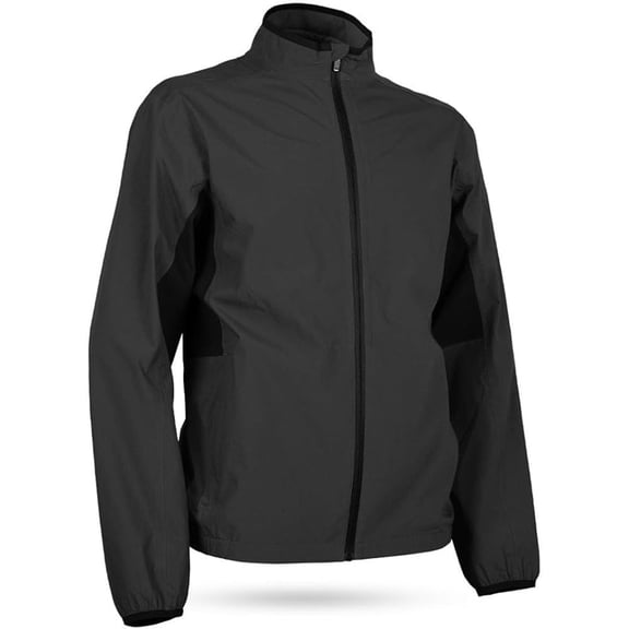 NEW Men's Sun Mountain Monsoon Rain Gear Jacket Waterproof Steel/Black XL