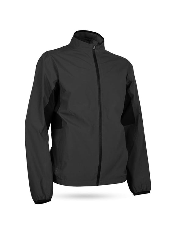 NEW Men's Sun Mountain Monsoon Rain Gear Jacket Waterproof Steel/Black XL