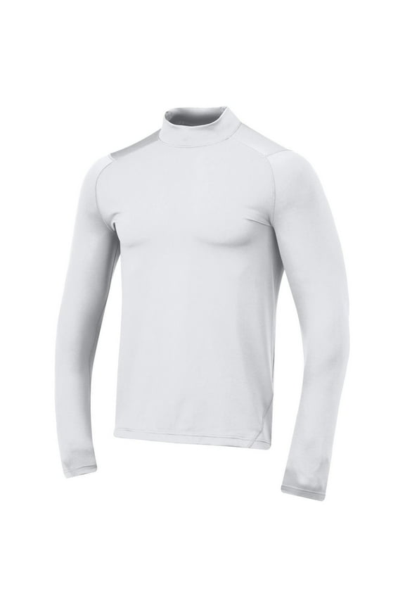 NEW Men's Under Armour CGI ColdGear Mock Compression Shirt White Small