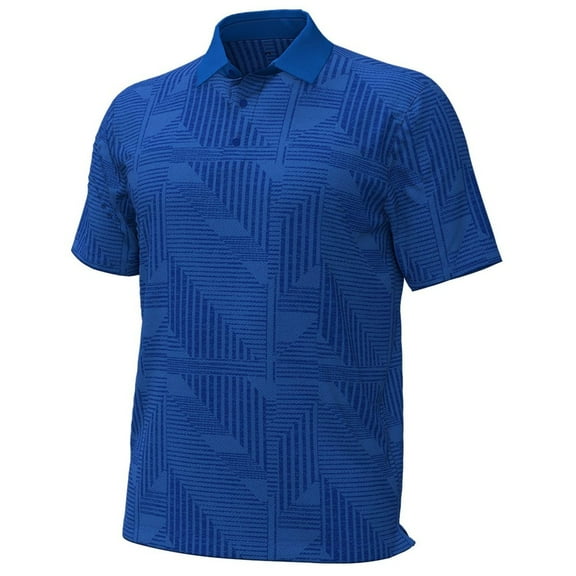 NEW Men's Under Armour Golf Playoff 3.0 Geometrix Jacquard Polo Royal XL