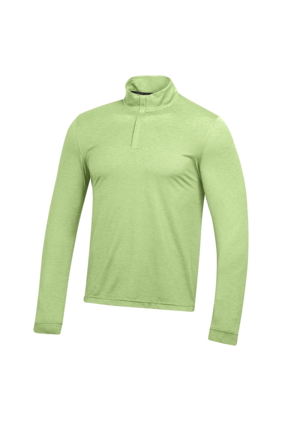 NEW Men's Under Armour Golf Playoff 3.0 Heather 1/4 Zip Morph Green Small