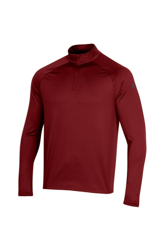 NEW Men's Under Armour Performance 2.0 1/4 Zip Golf Pullover Cardinal Small
