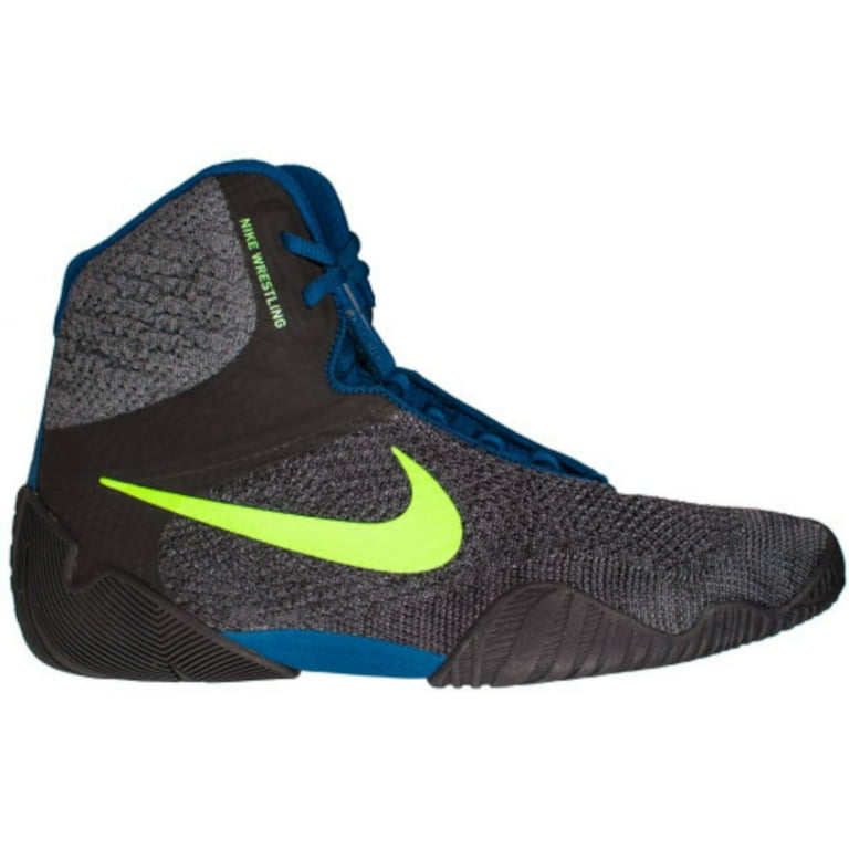 NEW Mens Nike Tawa Wrestling Shoes Anthracite / Valor Blue Size 13