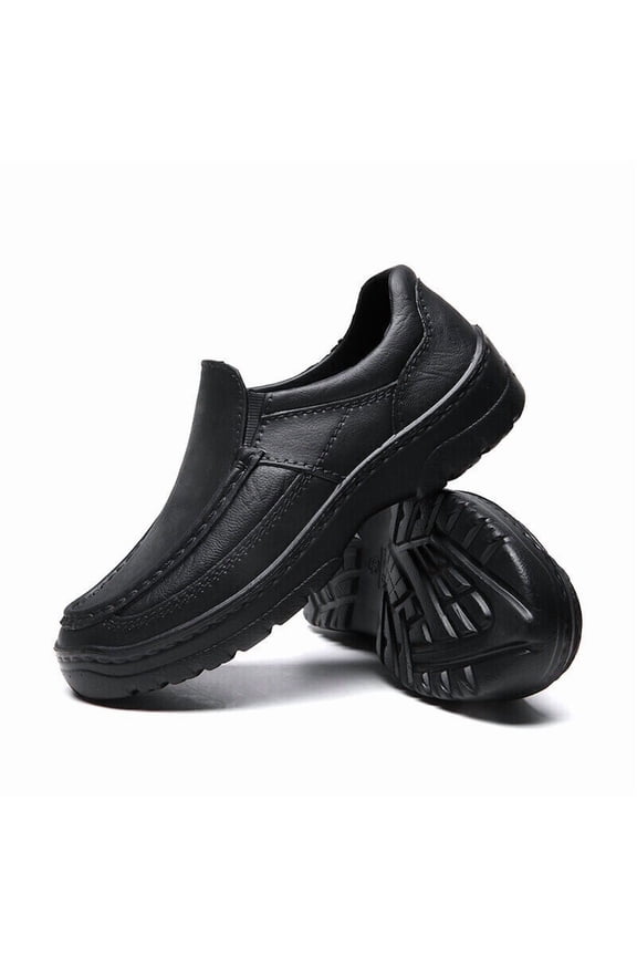 NEW Mens Non-slip Chef Shoes Kitchen Oil-resistant Waterproof Work Boots