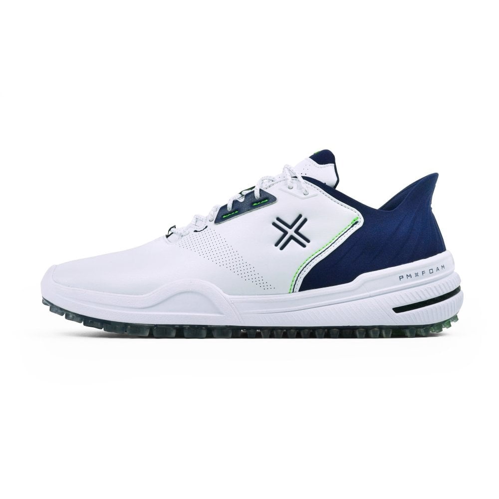 NEW Mens Payntr X 005 Spikeless Golf Shoes White / Navy Size 10 M