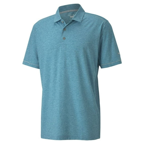 NEW Mens Puma 2021 Rancho Polo Golf Shirt Digi Blue Heather 3XL