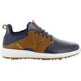 thumbnail image 1 of NEW Mens Puma Ignite PWRADAPT Caged Crafted Golf Shoes Peacoat / Brown 12 M, 1 of 2