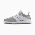 thumbnail image 1 of NEW Mens Puma Ignite PWRADAPT Caged Golf Shoes High Rise/Silver/White Sz 11.5 M, 1 of 2