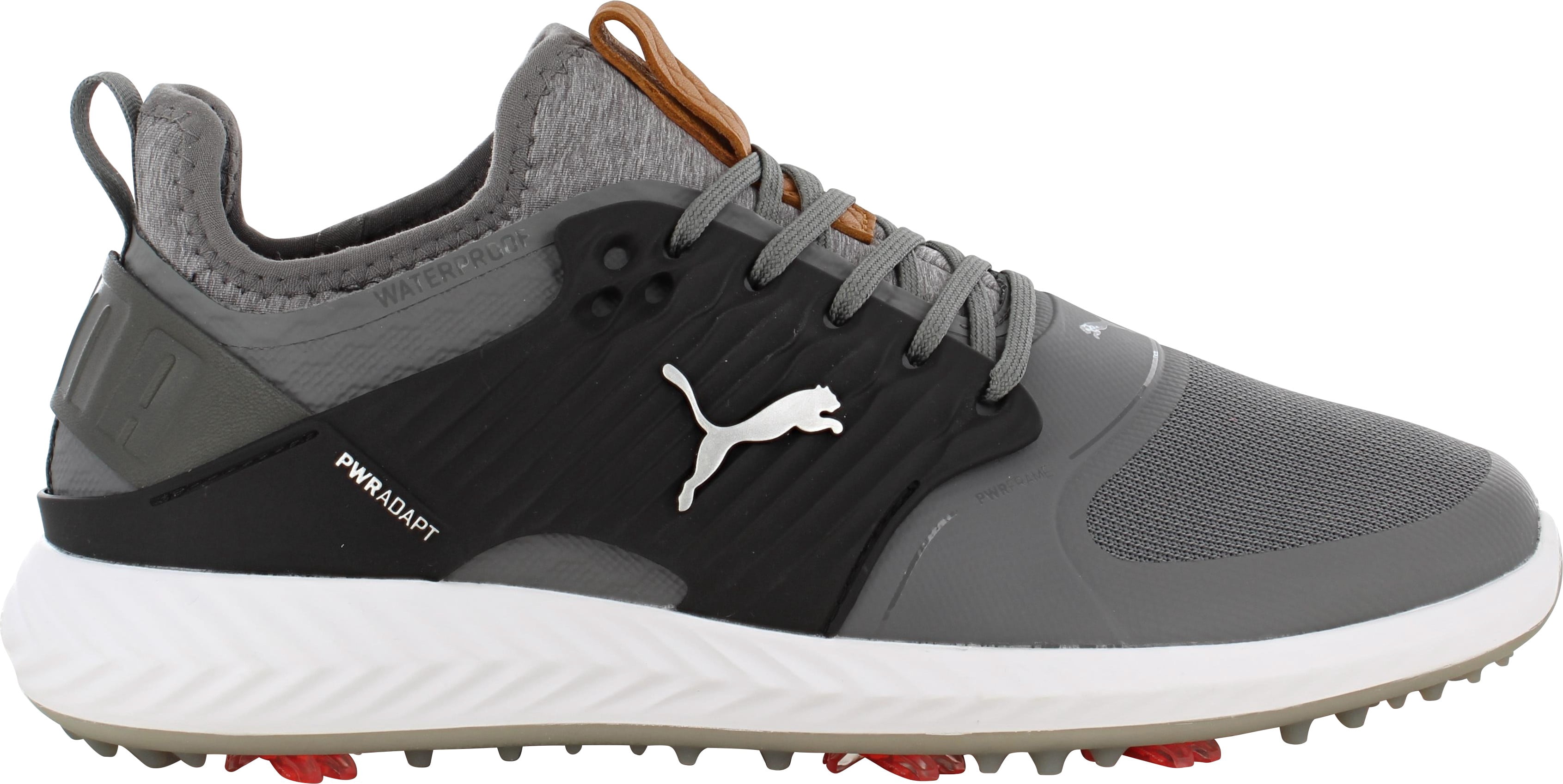NEW Mens Puma Ignite PWRADAPT Caged Golf Shoes Quiet Shade 