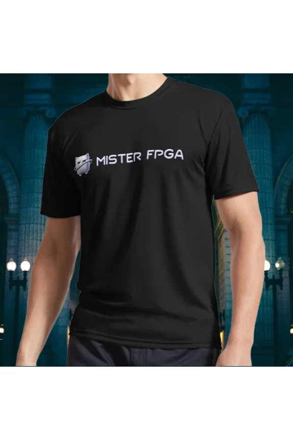 NEW! MiSTer Saturn Logo Long Sleeve T-Shirt Funny Size S to 5XL