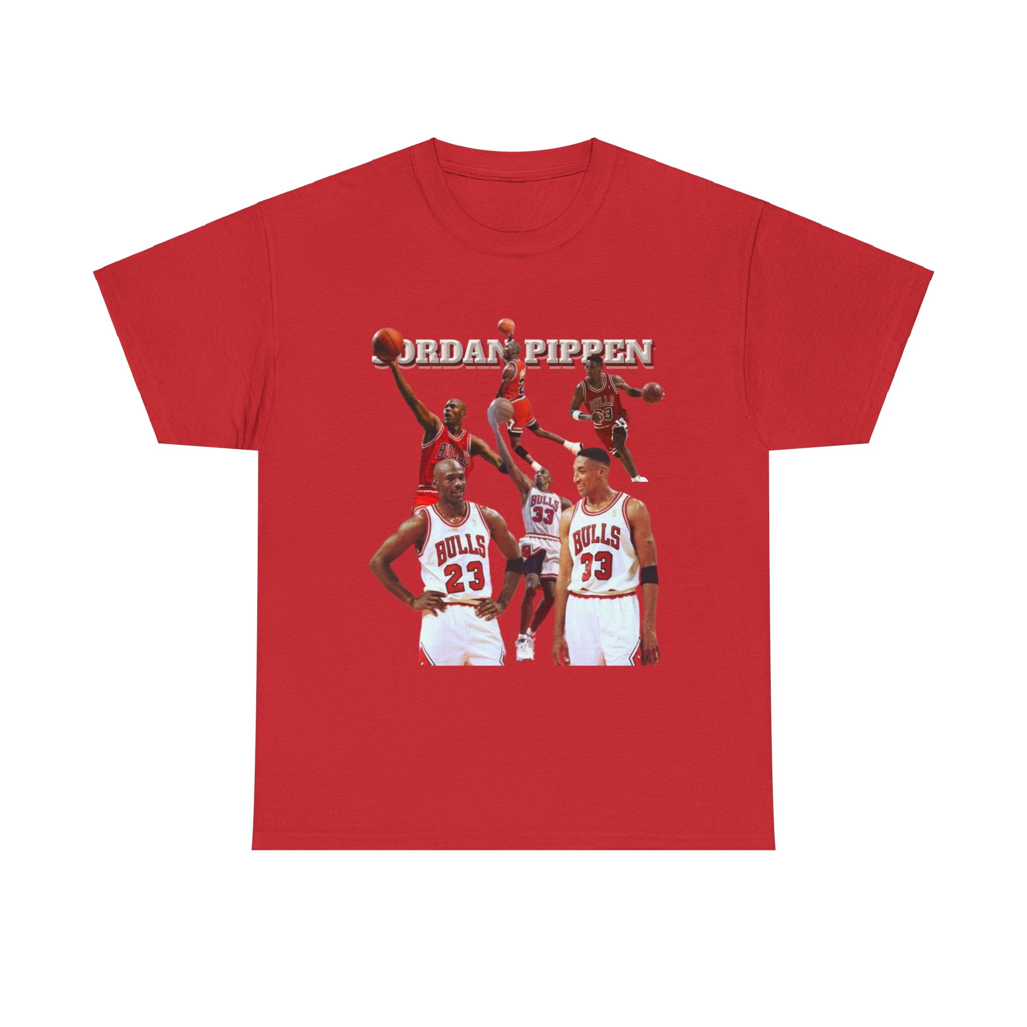NEW Michael Jordan and Scottie Pippen Unisex Heavy Cotton Tee - Walmart.com