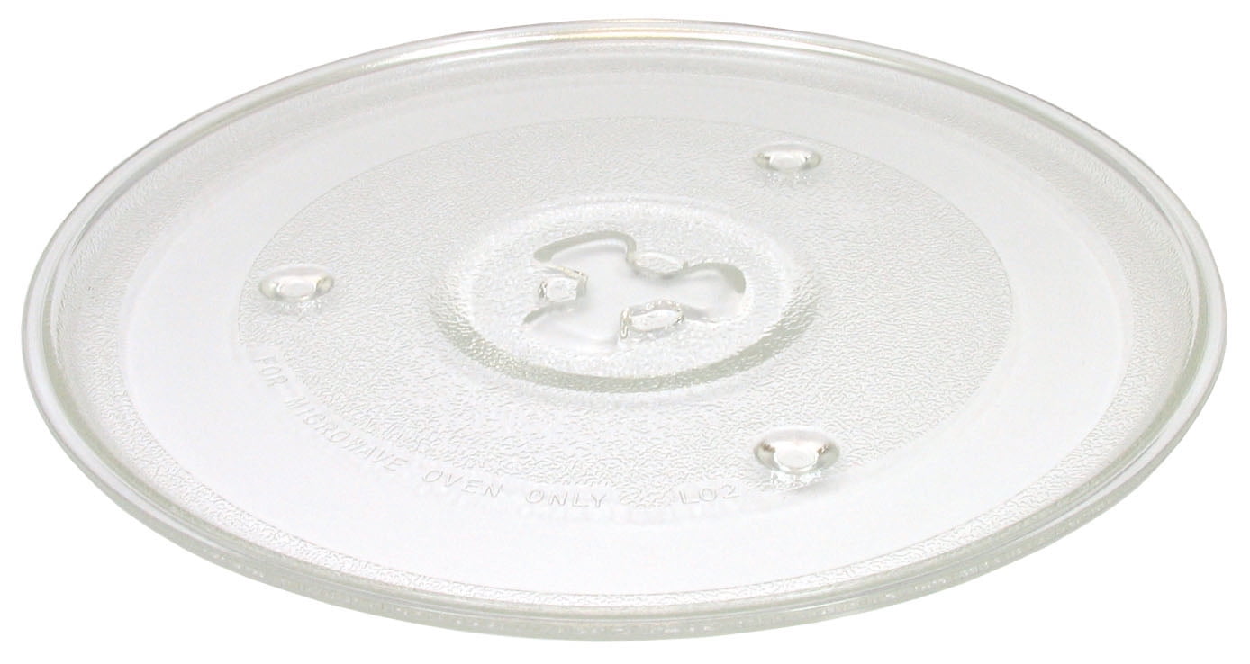 Microwave Plate Replacement 10.6 Inch for WB48X21336 Microwave Oven  Turntable Plate - GE Replacement Microwave Glass Plate Fits Many Brands  Plates 