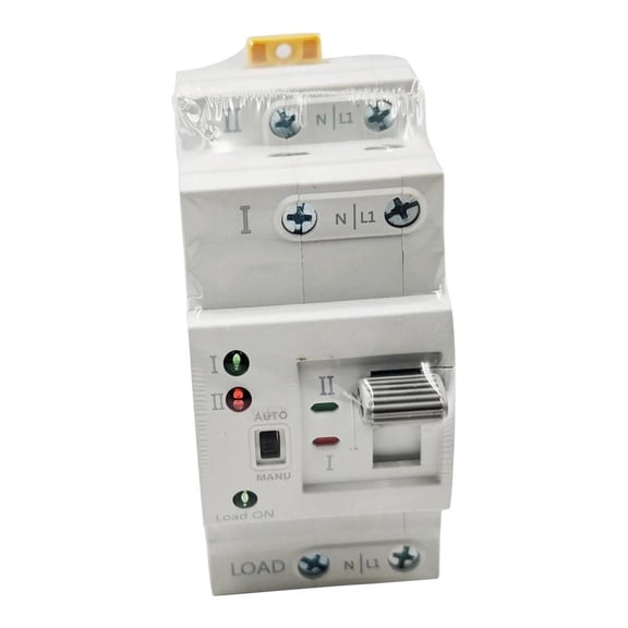 NEW Mini Dual Power Grid to Alternator Automatic Transfer Switch 2P 40A 110V