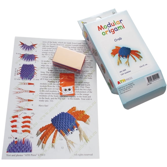 NEW! Modular Origami Kit-Crab