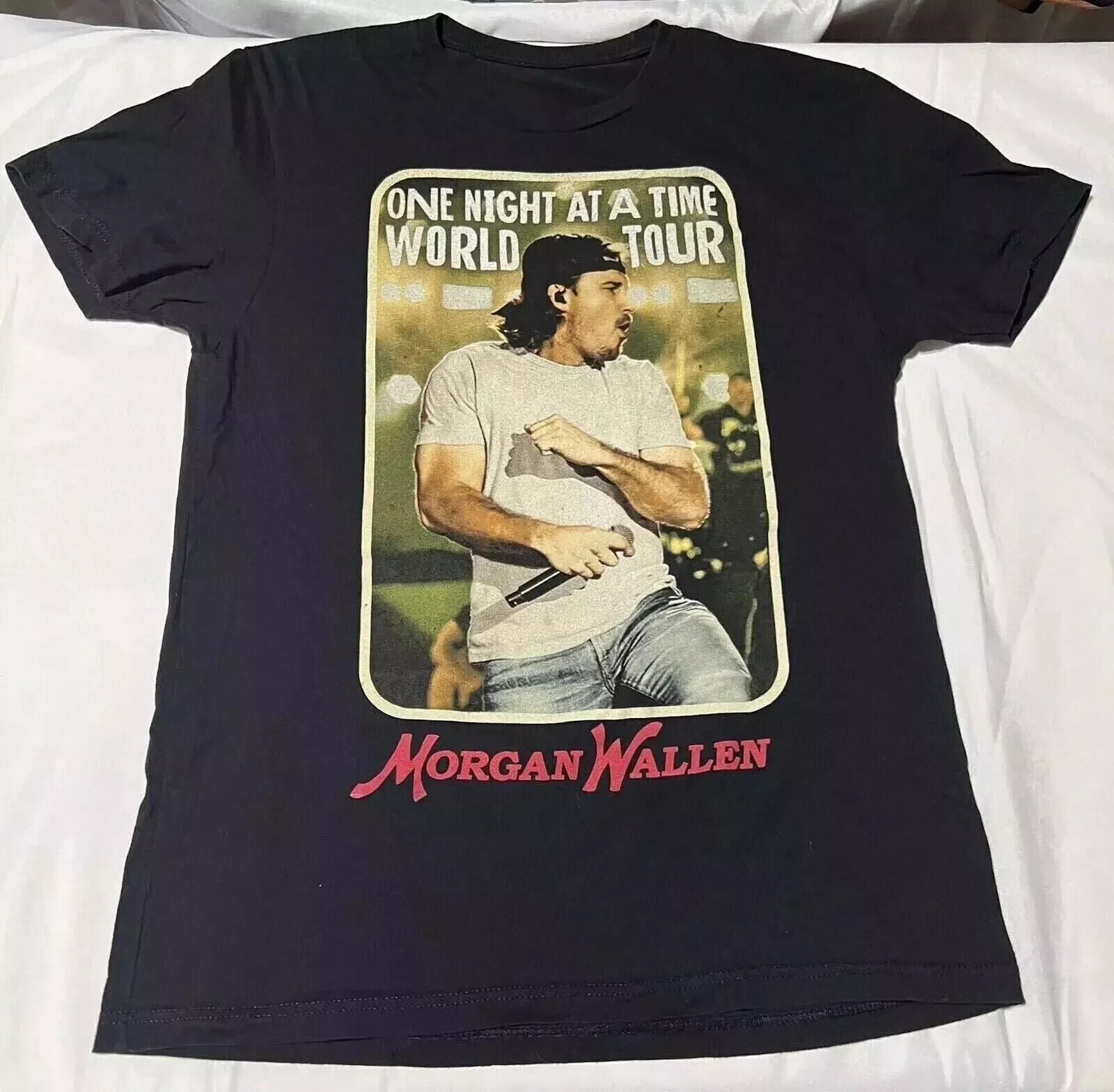 NEW!! Wallen One Night At A Time Tour 2024 TShirt S5XL