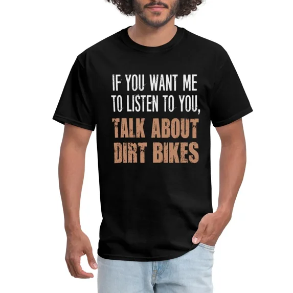 Motocross Men Rider NEW Motocross Talk About Dirt Bikes Men's T-Shirt - Walmart.com
