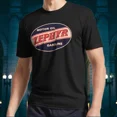 thumbnail image 1 of NEW! Motor Oil Zephyr Logo Long Sleeve T-Shirt Funny Size S to 5XL, 1 of 2