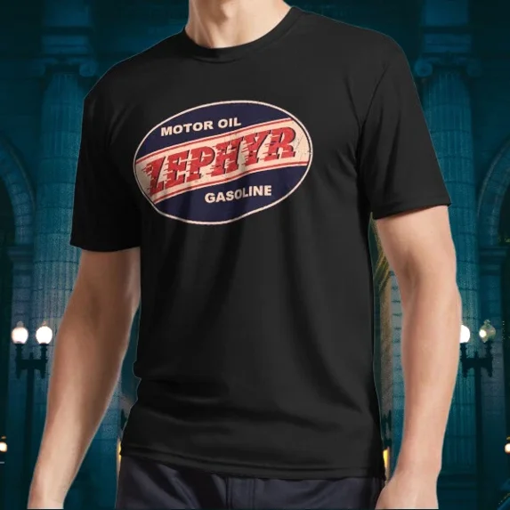 NEW! Motor Oil Zephyr Logo Long Sleeve T-Shirt Funny Size S to 5XL