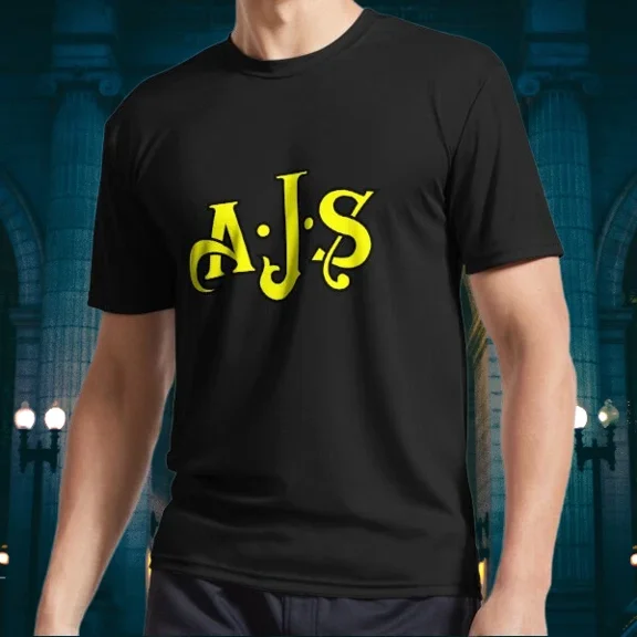 NEW! Motorcycle A. J. Stevens & Co. Logo Long Sleeve T-Shirt Funny Size S to 5XL