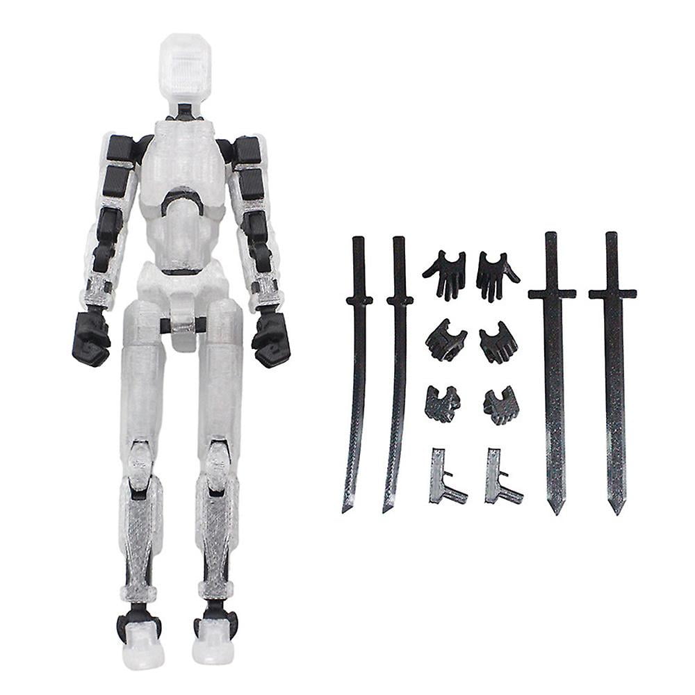 NEW Multi Joint Movable Model 3D Printed Mechanical Robot Figures for